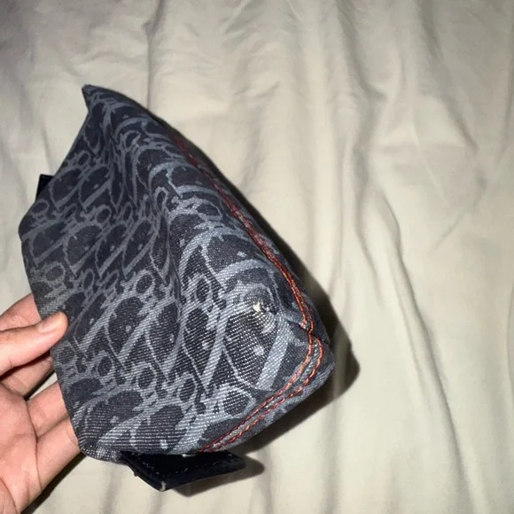 Vintage Dior monogram oblique Remove Before Flight Trotter mini bag - Picture 4 of 9